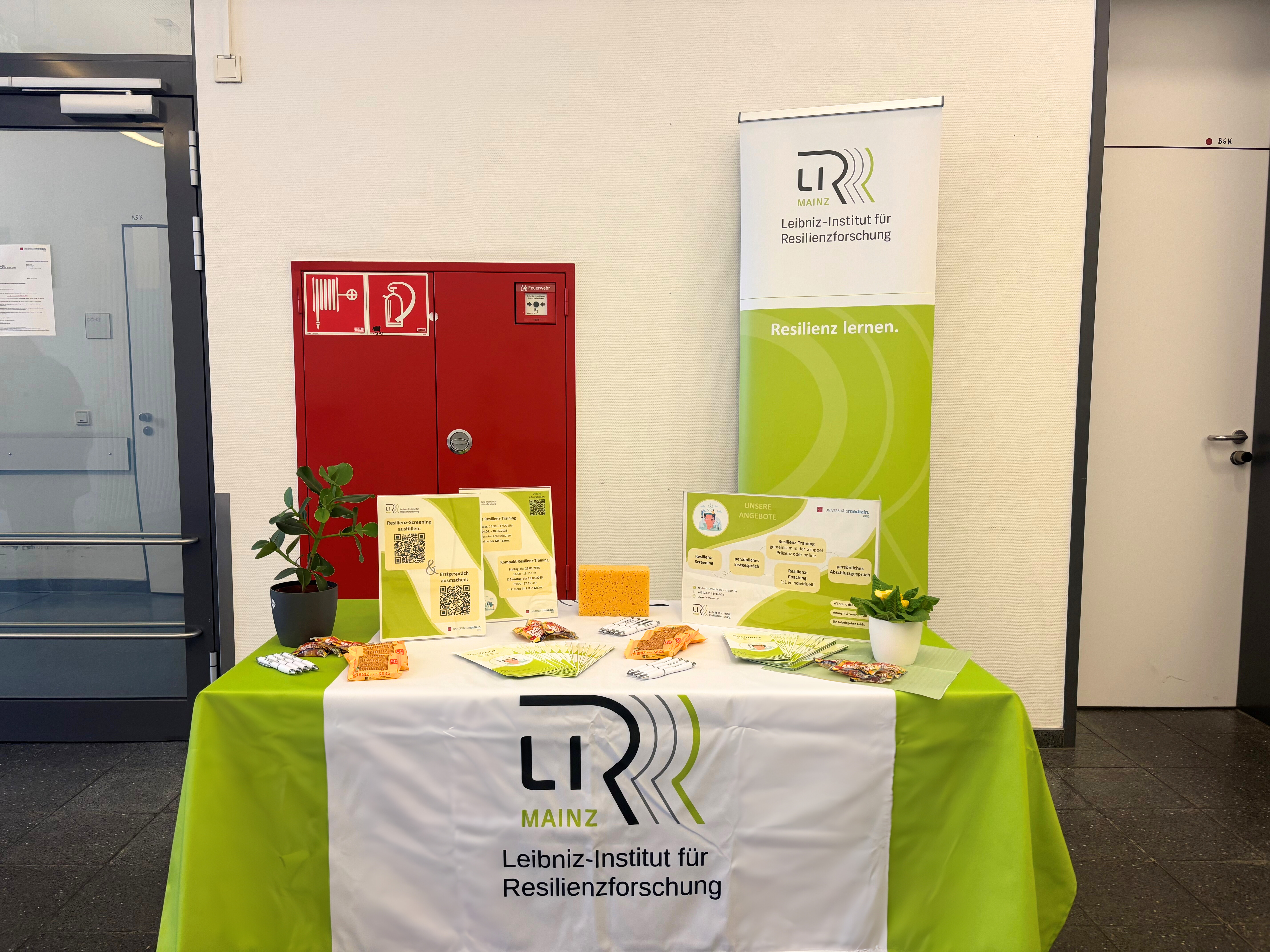 The LIR as a guest on International Women's Day at the Mainz University Medical Centre